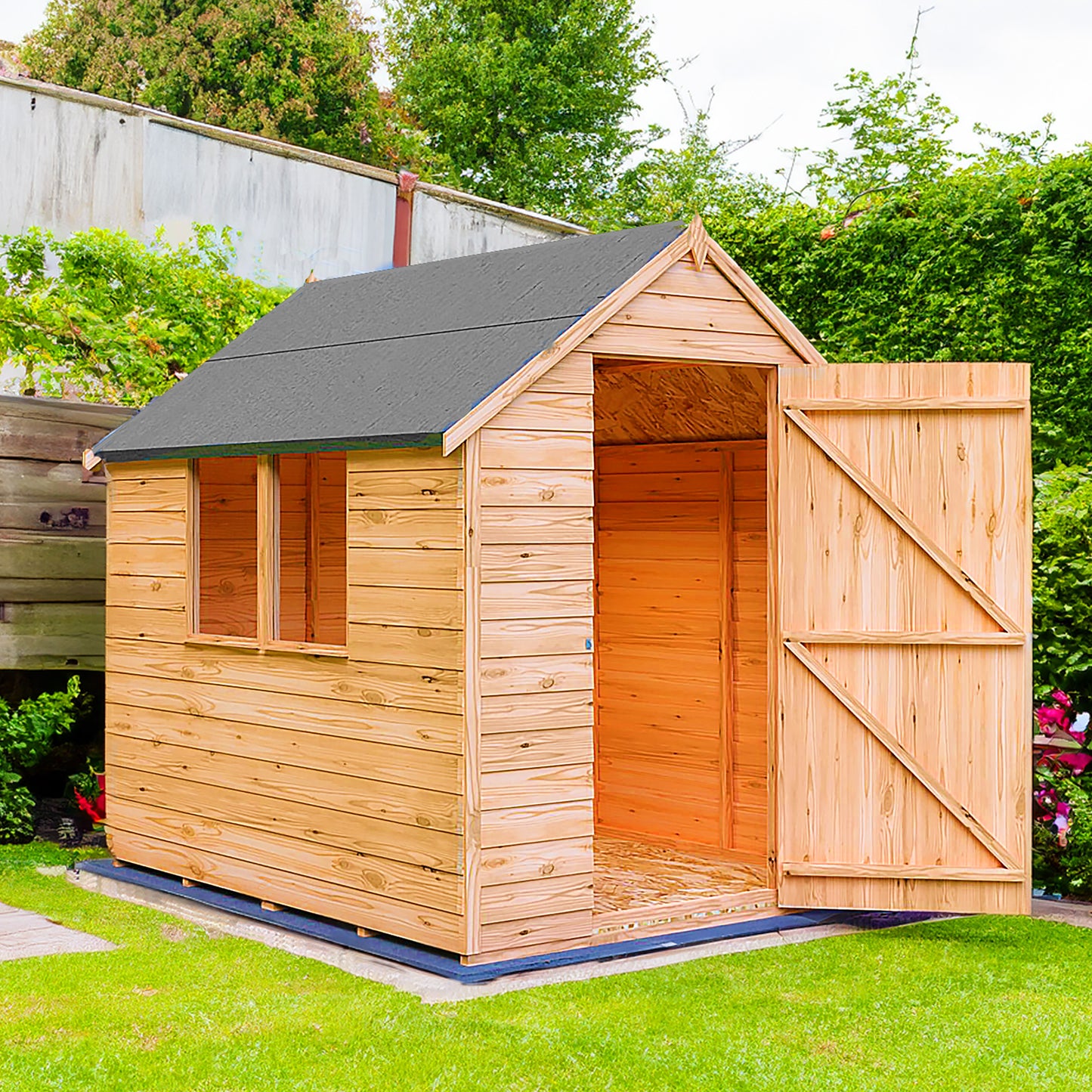 Garden Value Overlap 7 x 5 Shed with window
