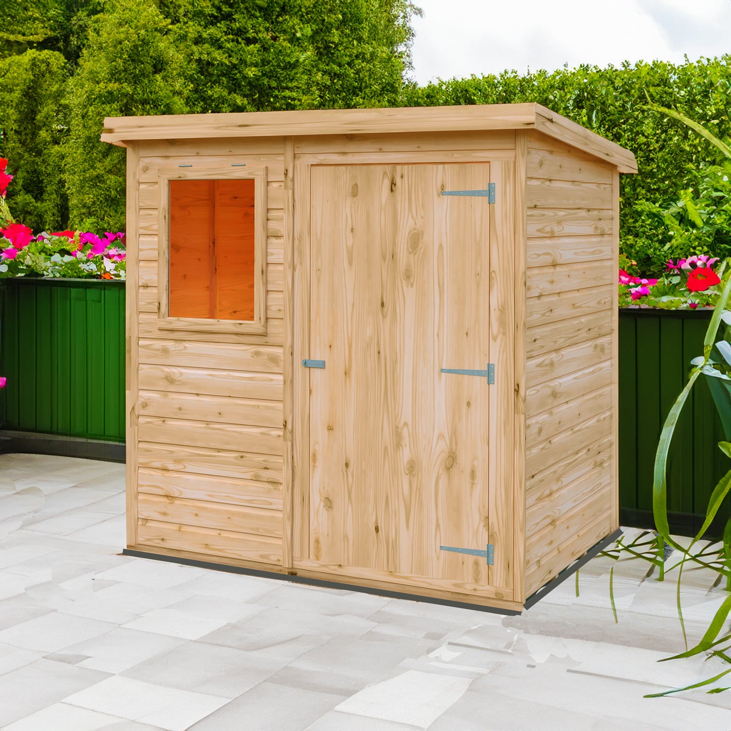 Pent 6 x 4 Shiplap Shed