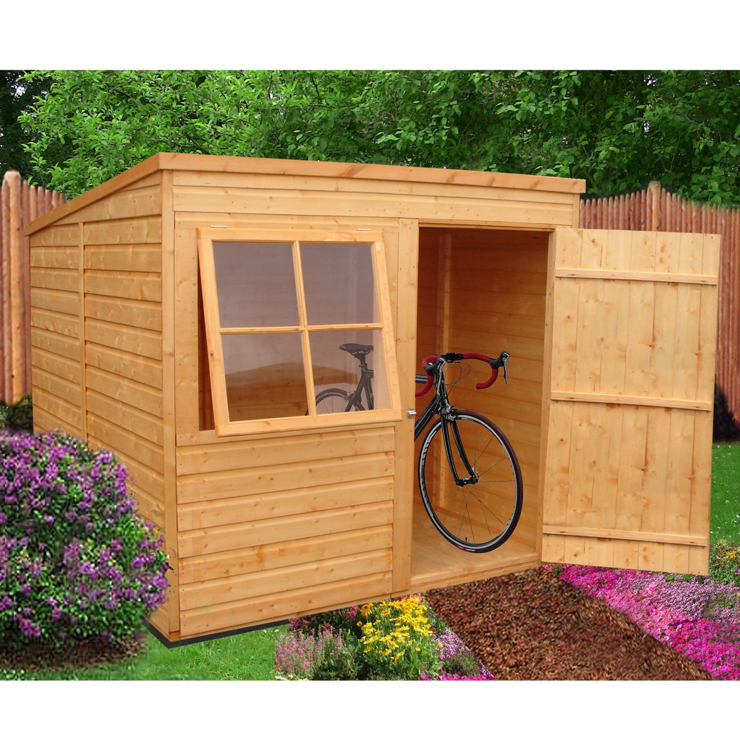 Pent 7 x 7 Shiplap Shed