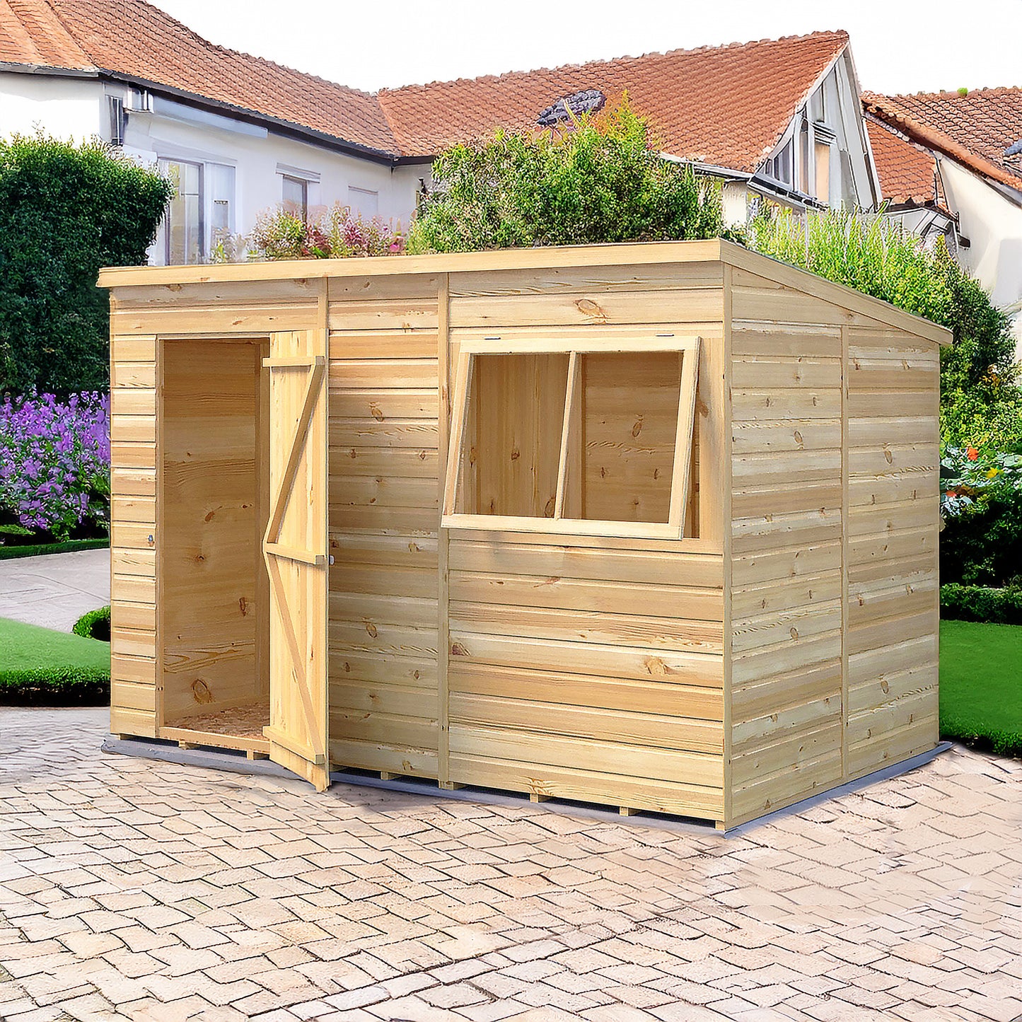 Pent 10 x 6 Shiplap Shed