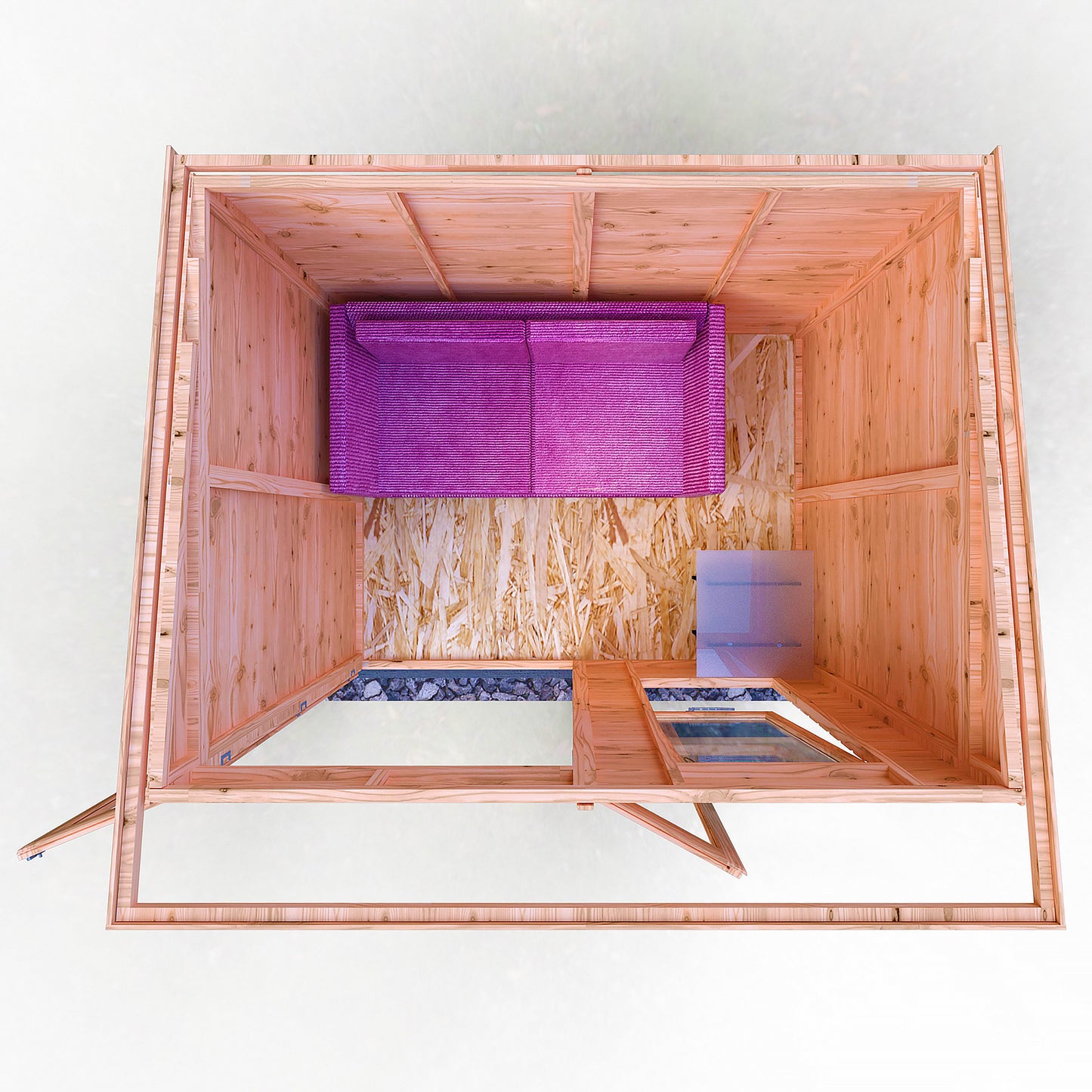 Peony 8x6 Pent Summerhouse