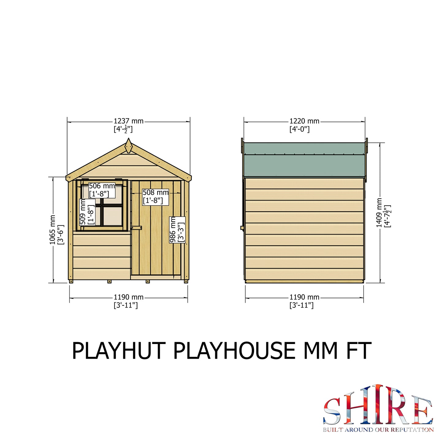 Playhut 4x4 Playhouse