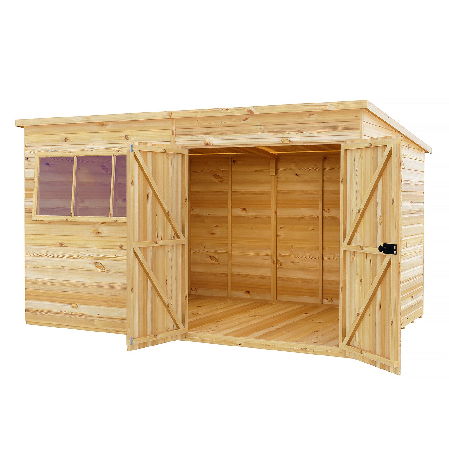 Ranger 12 x 8 Pent Shiplap Shed