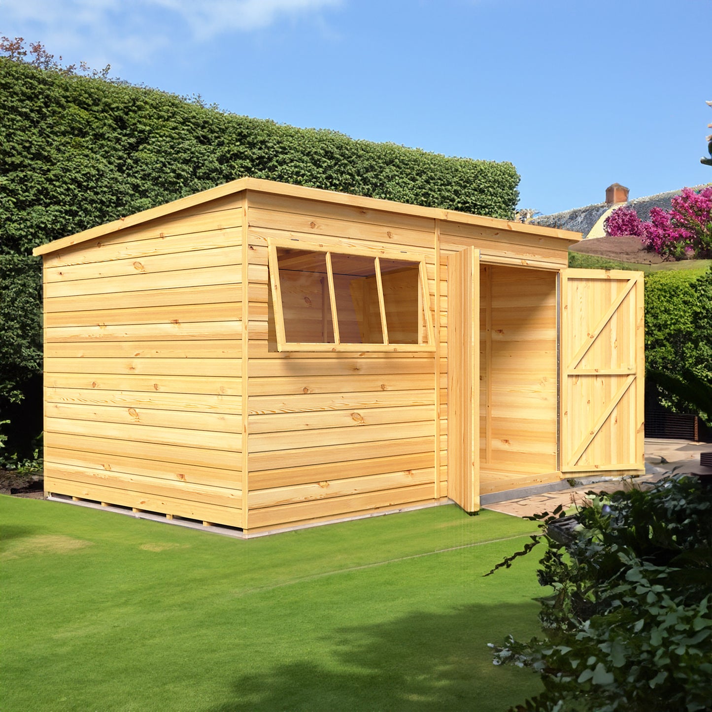Ranger 12 x 8 Pent Shiplap Shed