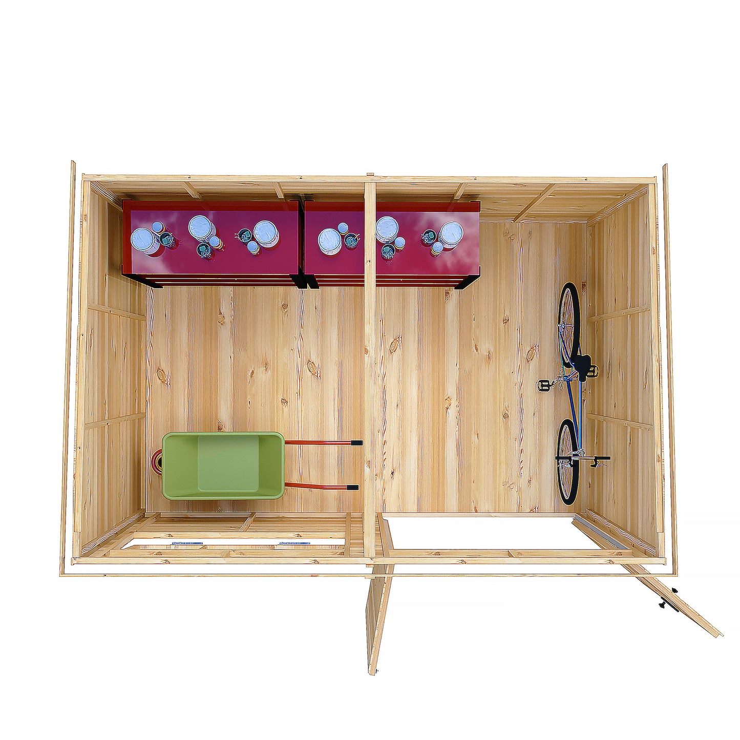 Ranger 12 x 8 Pent Shiplap Shed