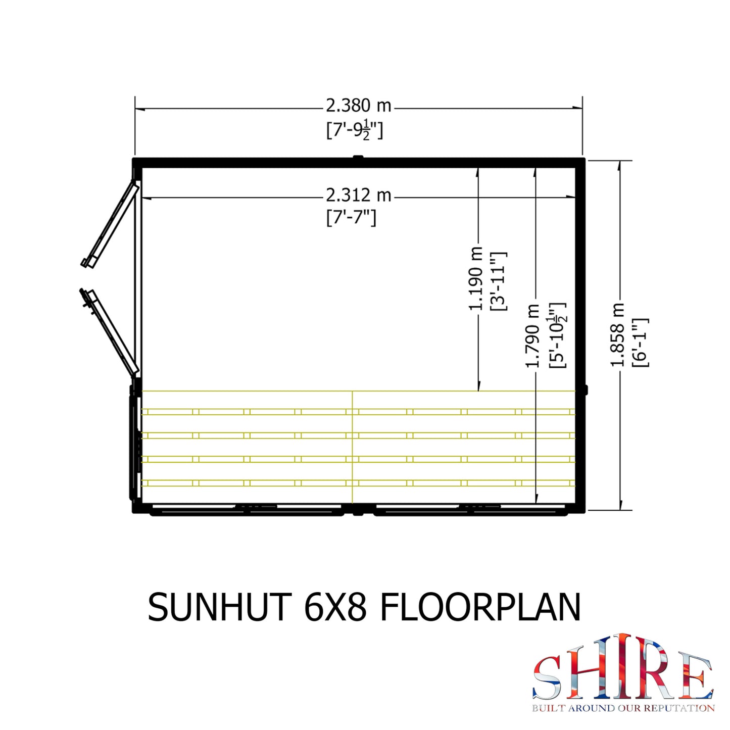 Sun Hut 6x8
