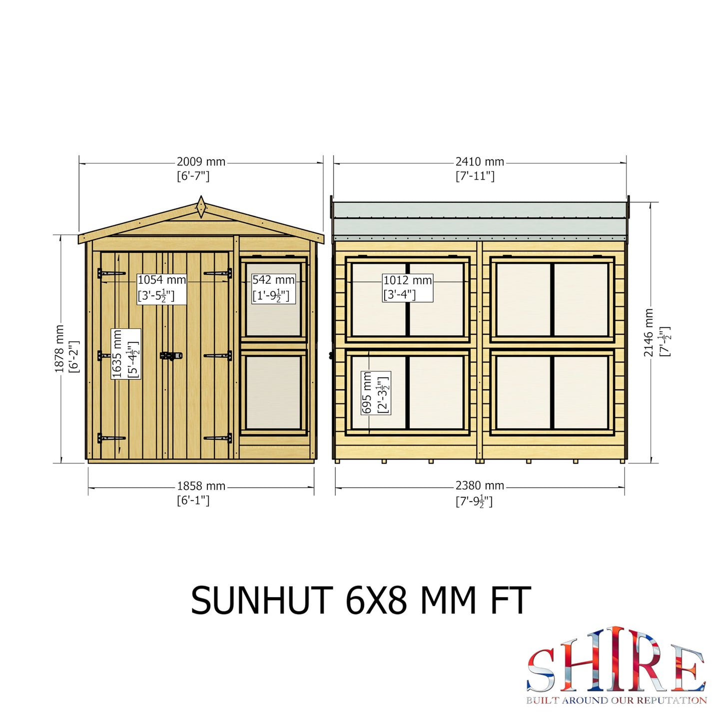 Sun Hut 6x8