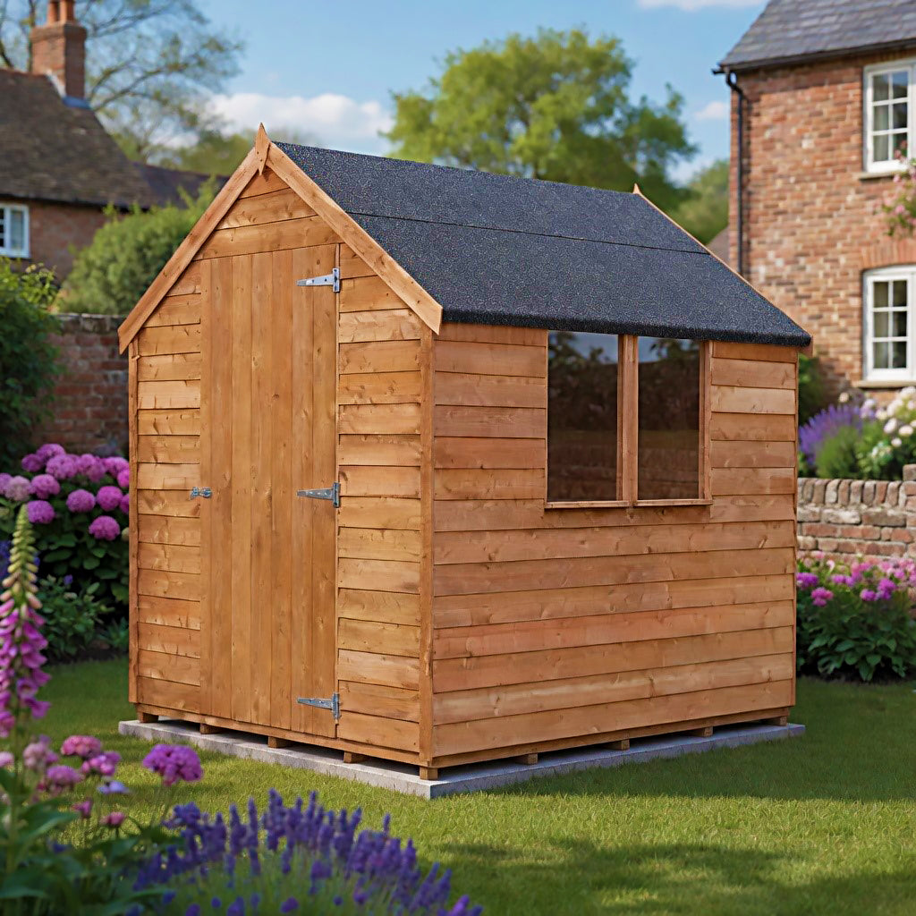 Garden Value Overlap 7 x 5 Shed with window