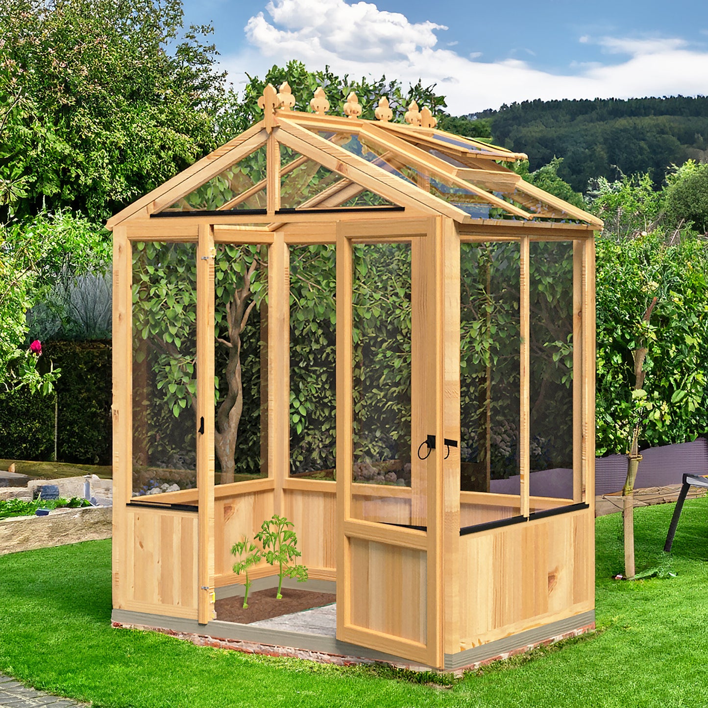 Holkham Greenhouse 6x4