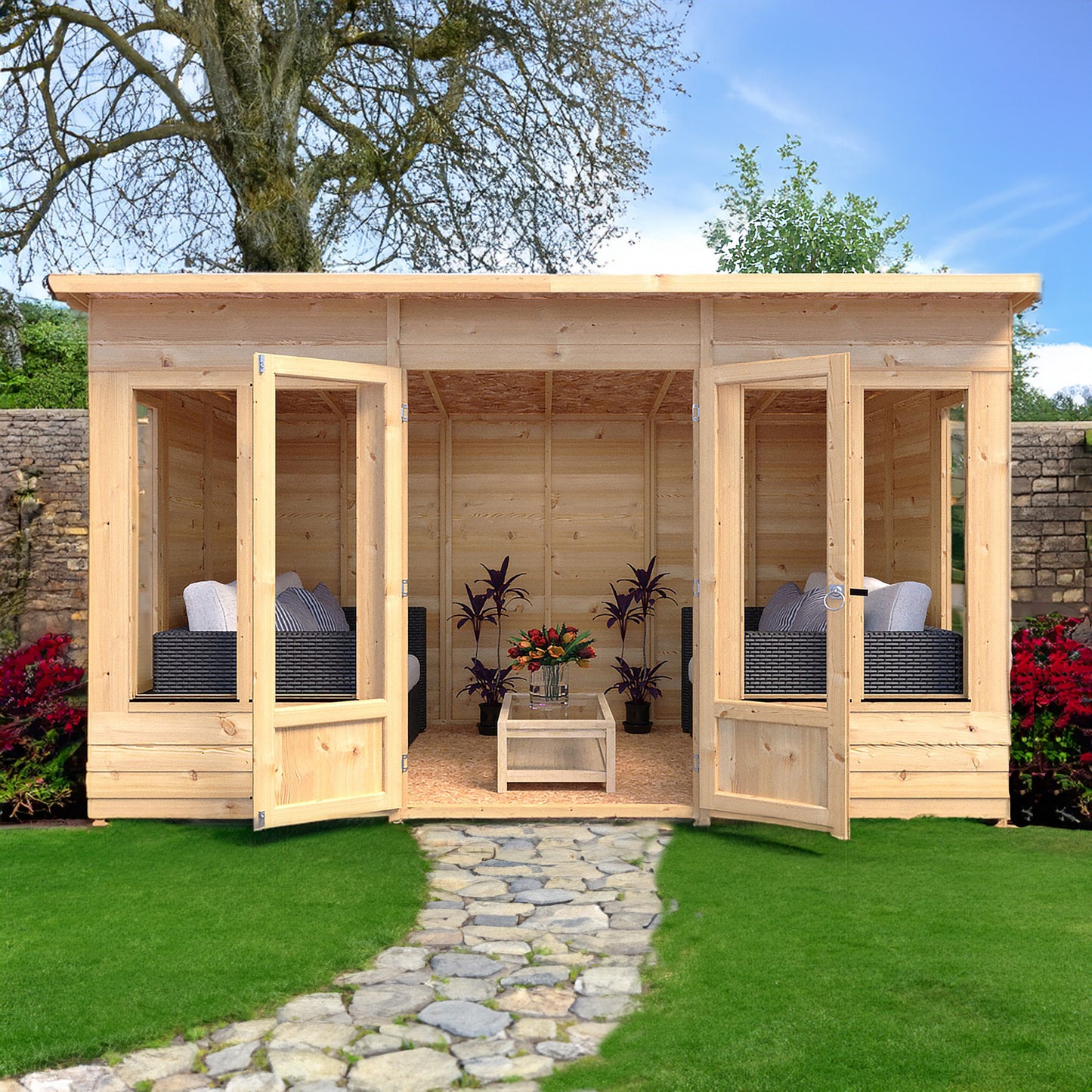 Alora 12x6 Pent Summerhouse