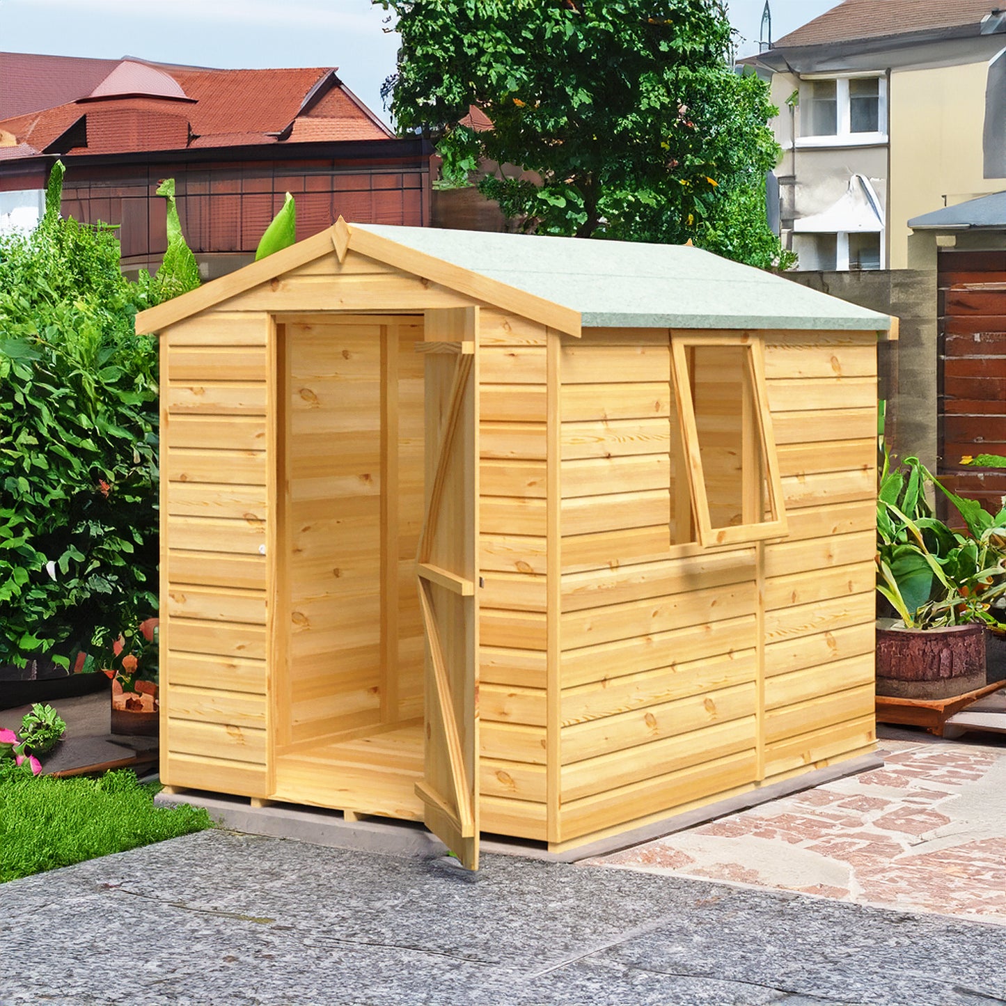 Shiplap 7 x 5 Shiplap Apex Shed