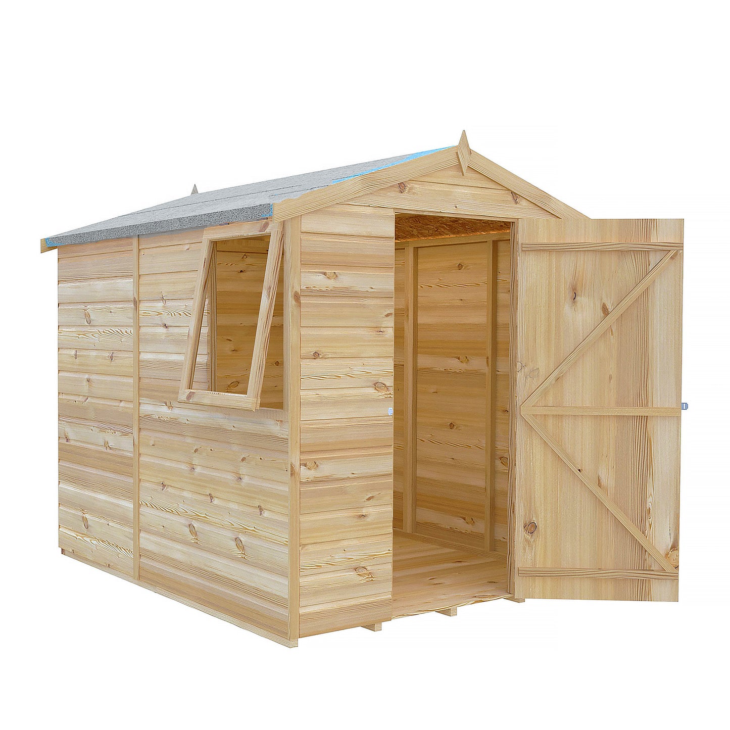Shiplap 7 x 5 Shiplap Apex Shed
