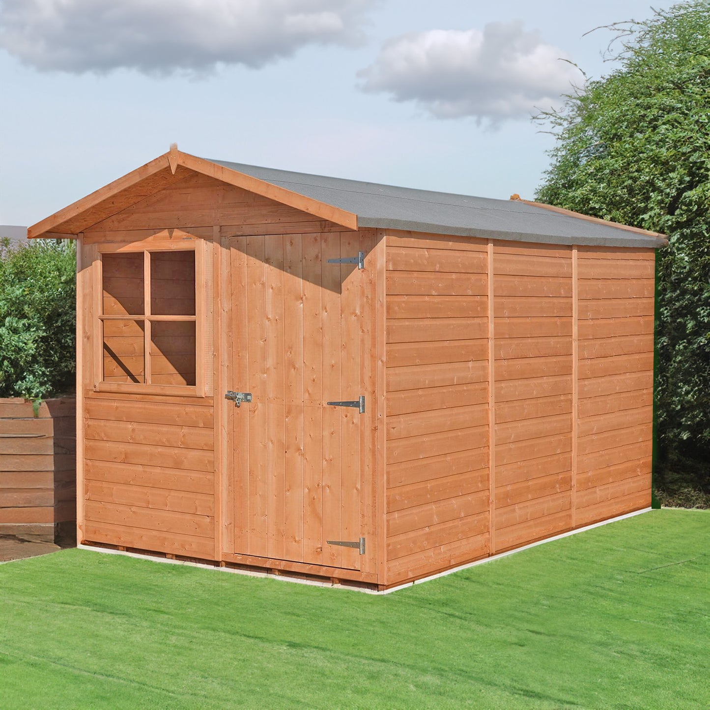Barraca 7 x 10 Shiplap Apex Shed