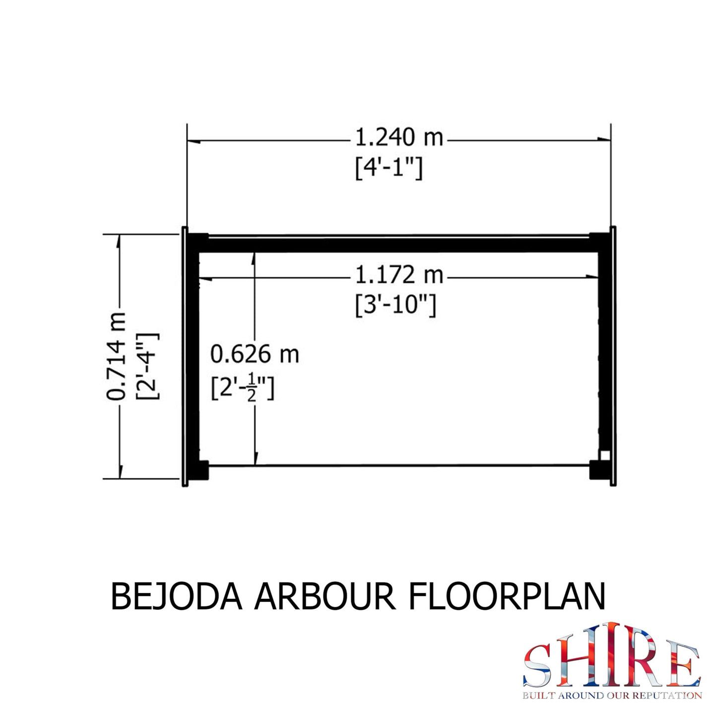 Bejoda Premium Garden Arbour