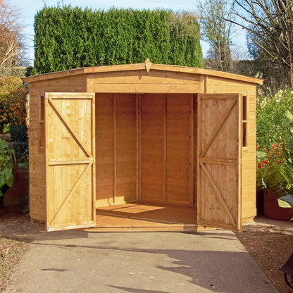 Shiplap Corner Shed 7 x 7