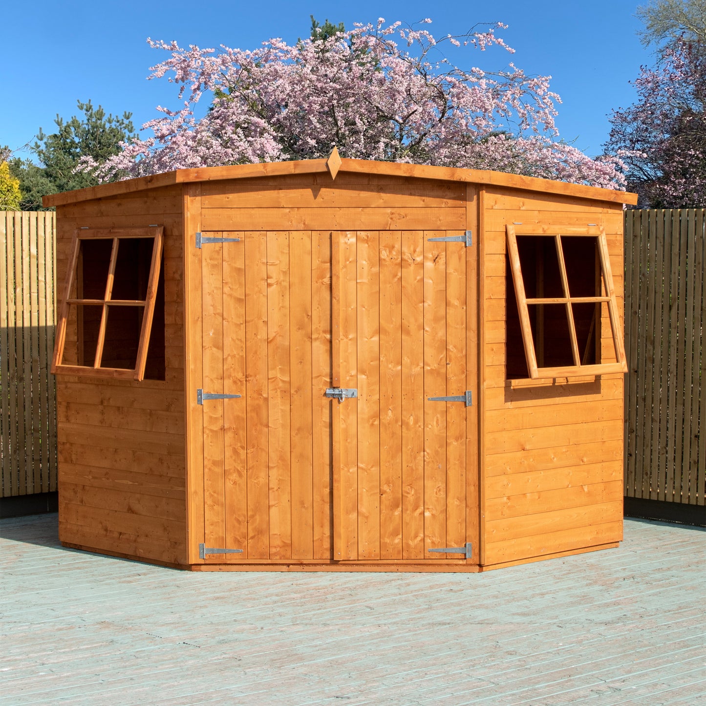 Shiplap Corner Shed 7 x 7