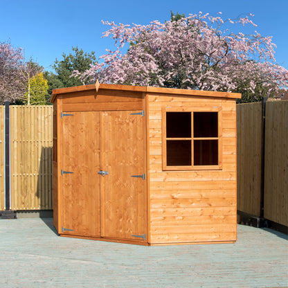Shiplap Corner Shed 7 x 7
