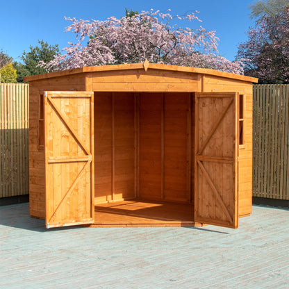Shiplap Corner Shed 7 x 7