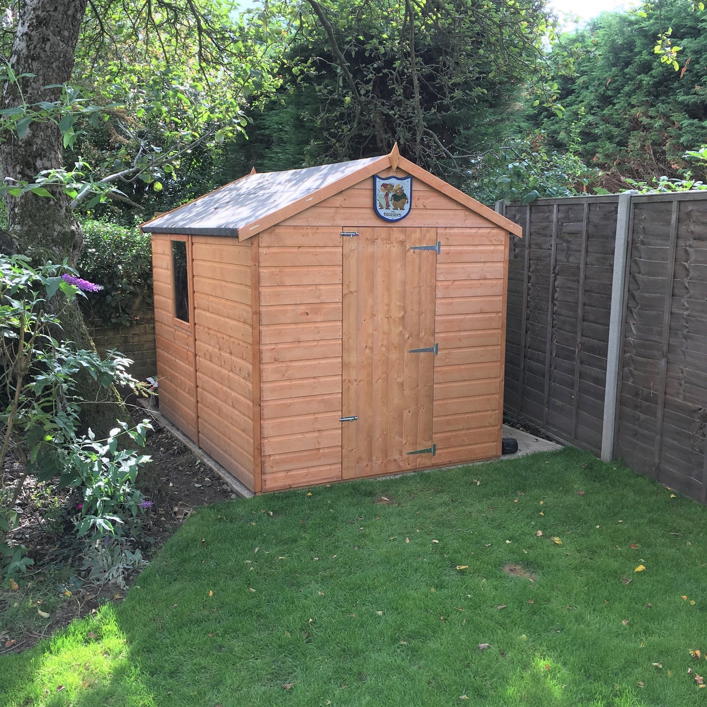 Durham 6 x 8 Shiplap Apex Shed