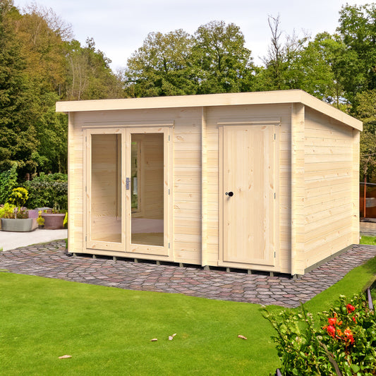 Elm Log Cabin with storage 10x12