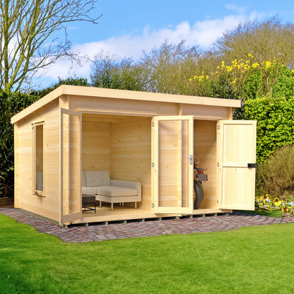 Elm Log Cabin with storage 10x12