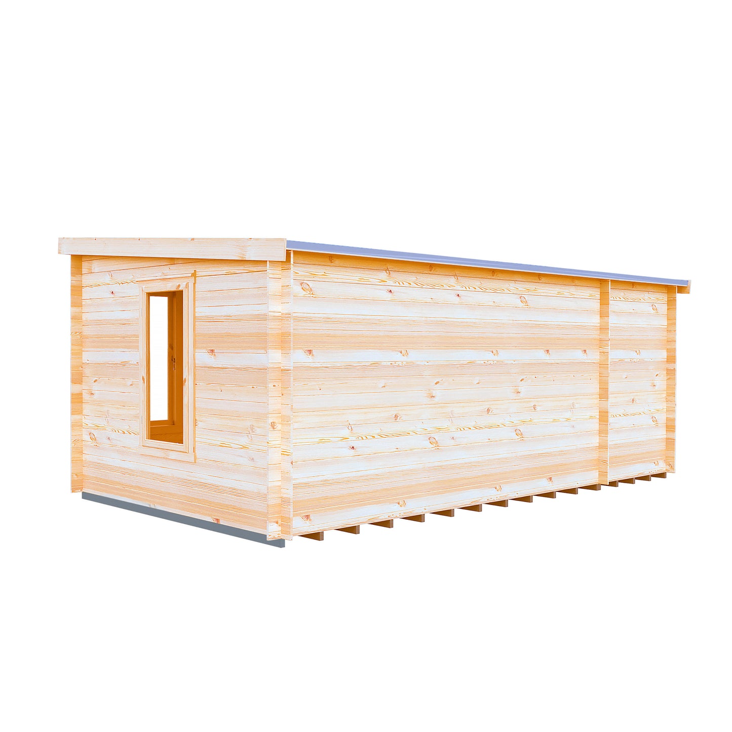 Elm Log Cabin with storage 10Gx17