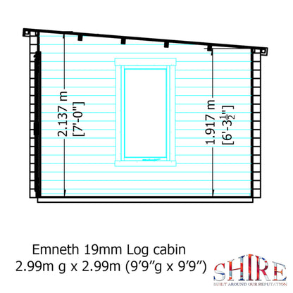 Emneth Log Cabin 10x10