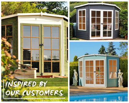 Hampton Summerhouse T&G Roof 7x7