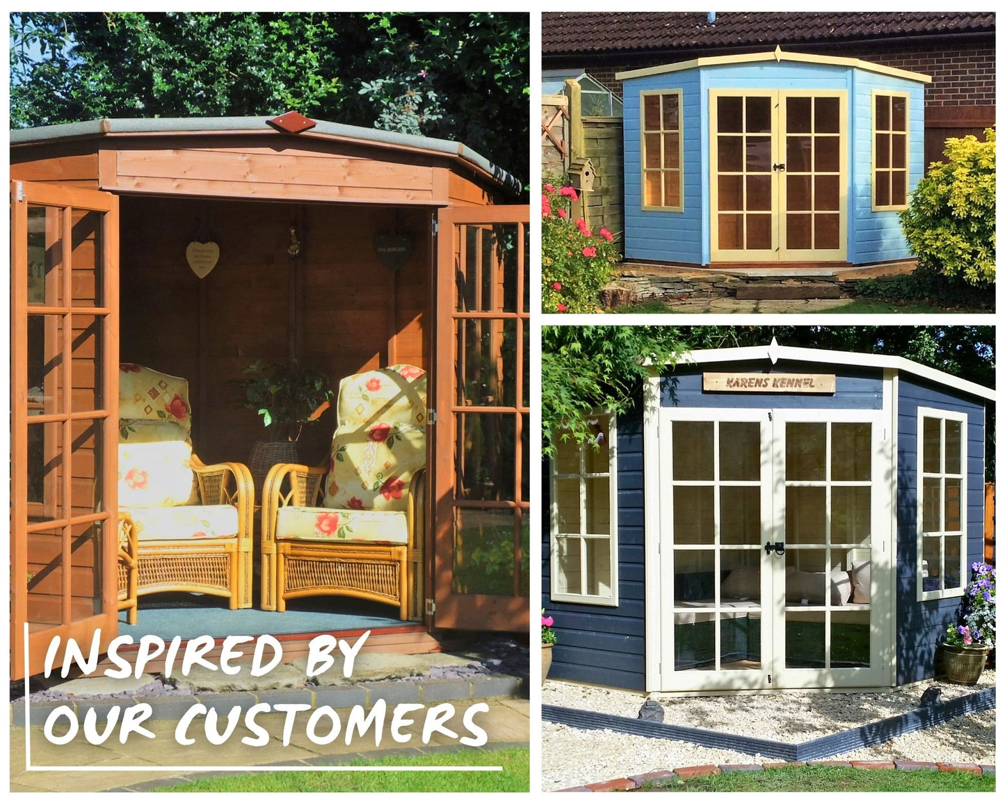 Hampton Summerhouse T&G Roof 8x8