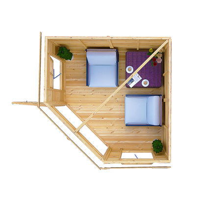 Hampton Summerhouse T&G Roof 8x8