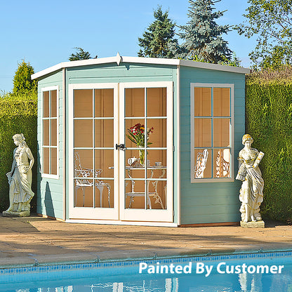 Hampton Summerhouse T&G Roof 8x8