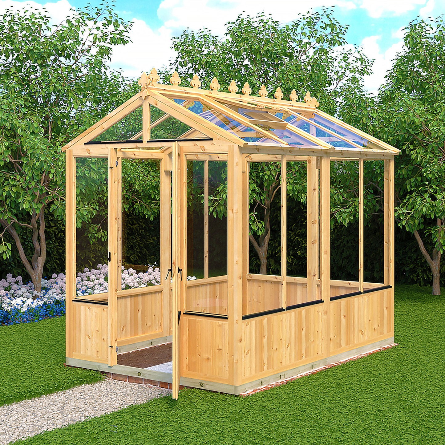 Holkham Greenhouse 6x8