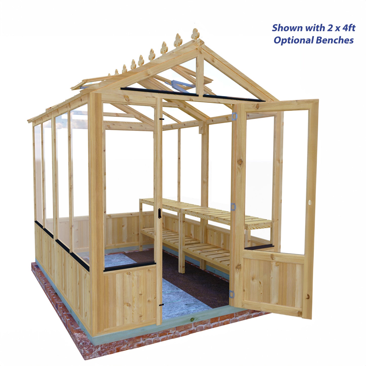 Holkham Greenhouse 6x8