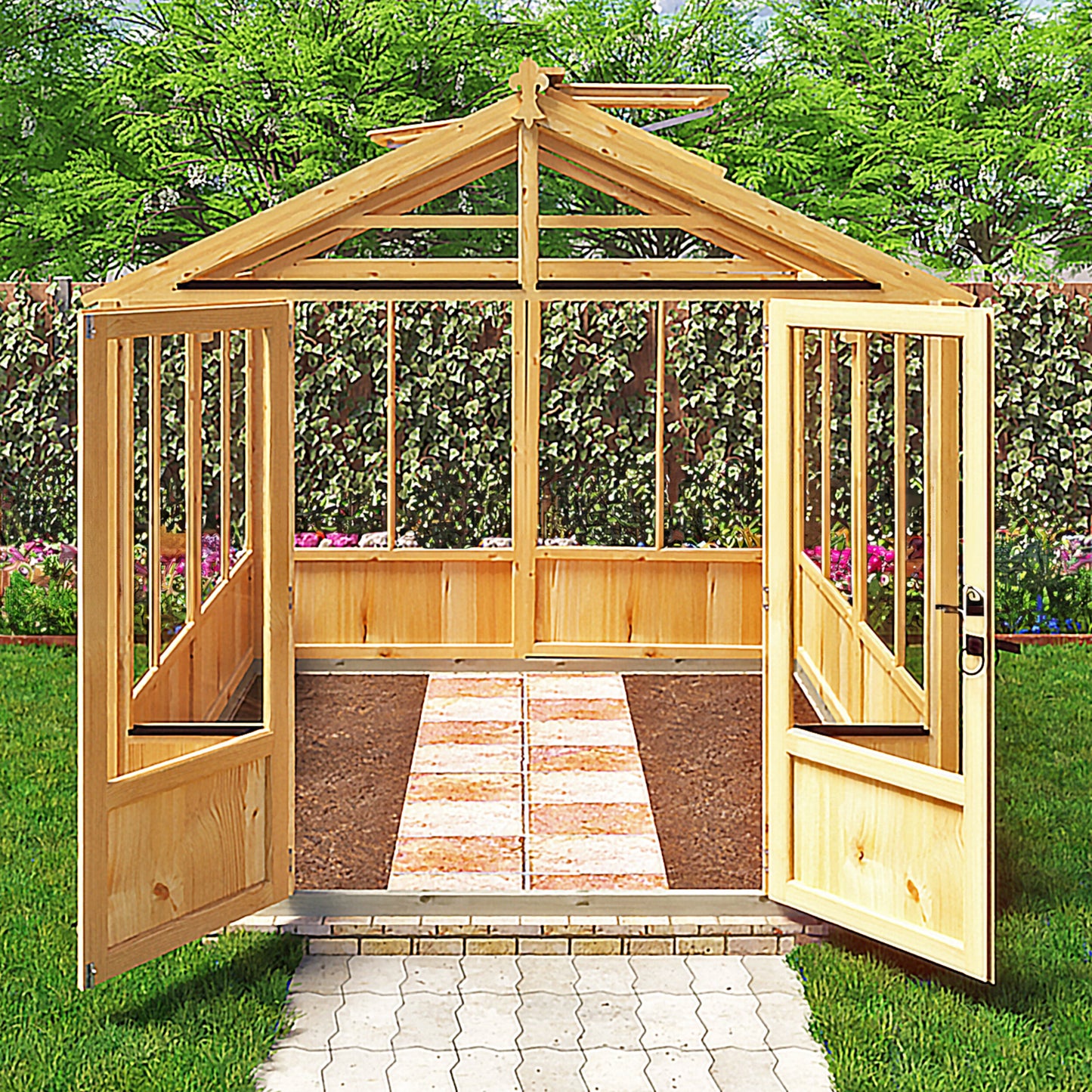 Holkham Greenhouse 8x8