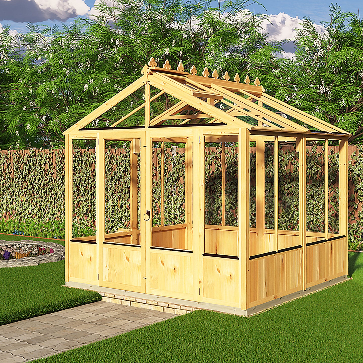 Holkham Greenhouse 8x8