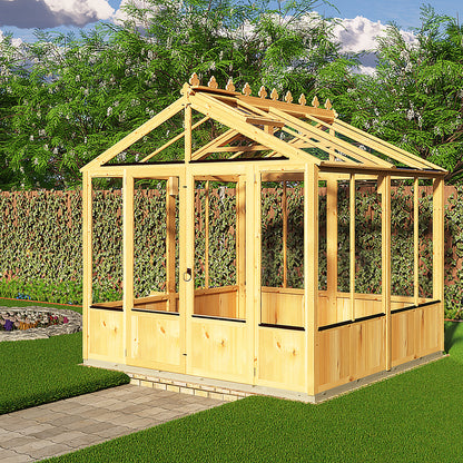 Holkham Greenhouse 8x8