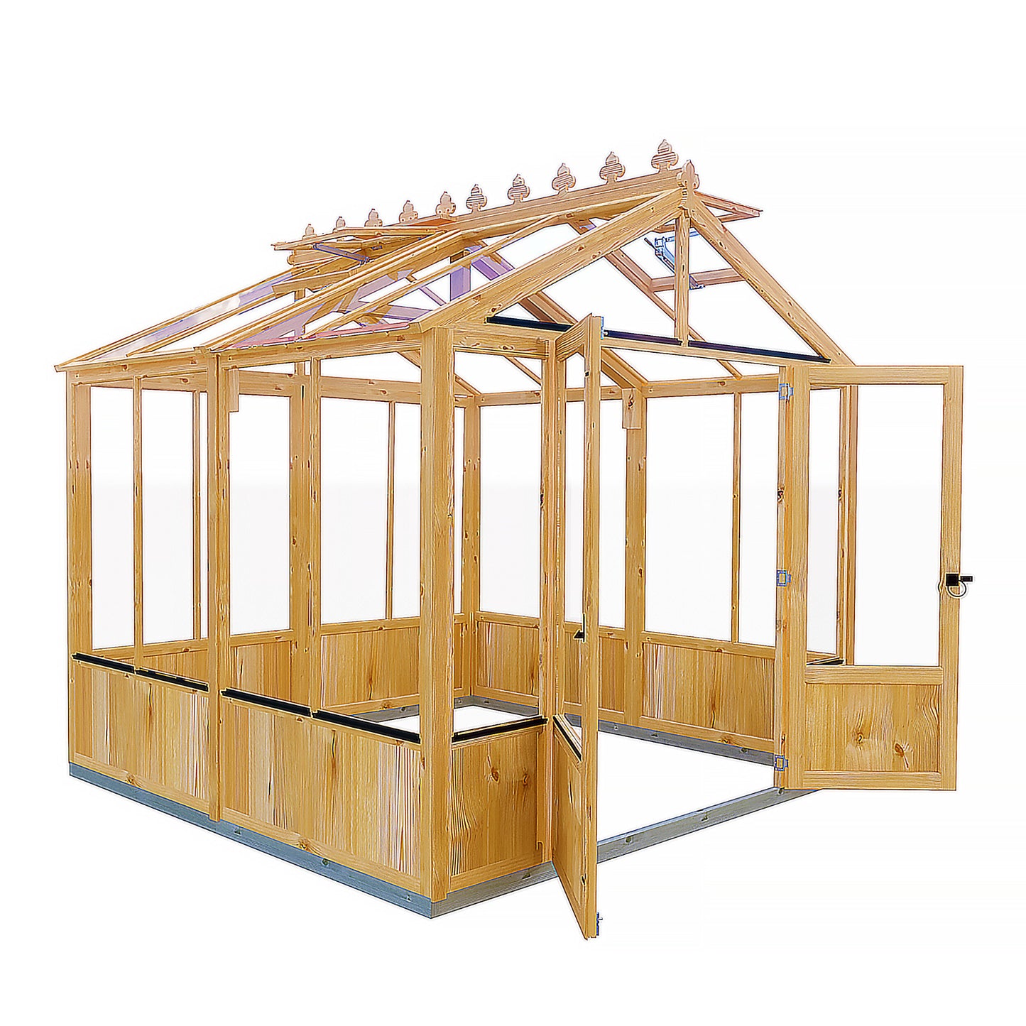 Holkham Greenhouse 8x8