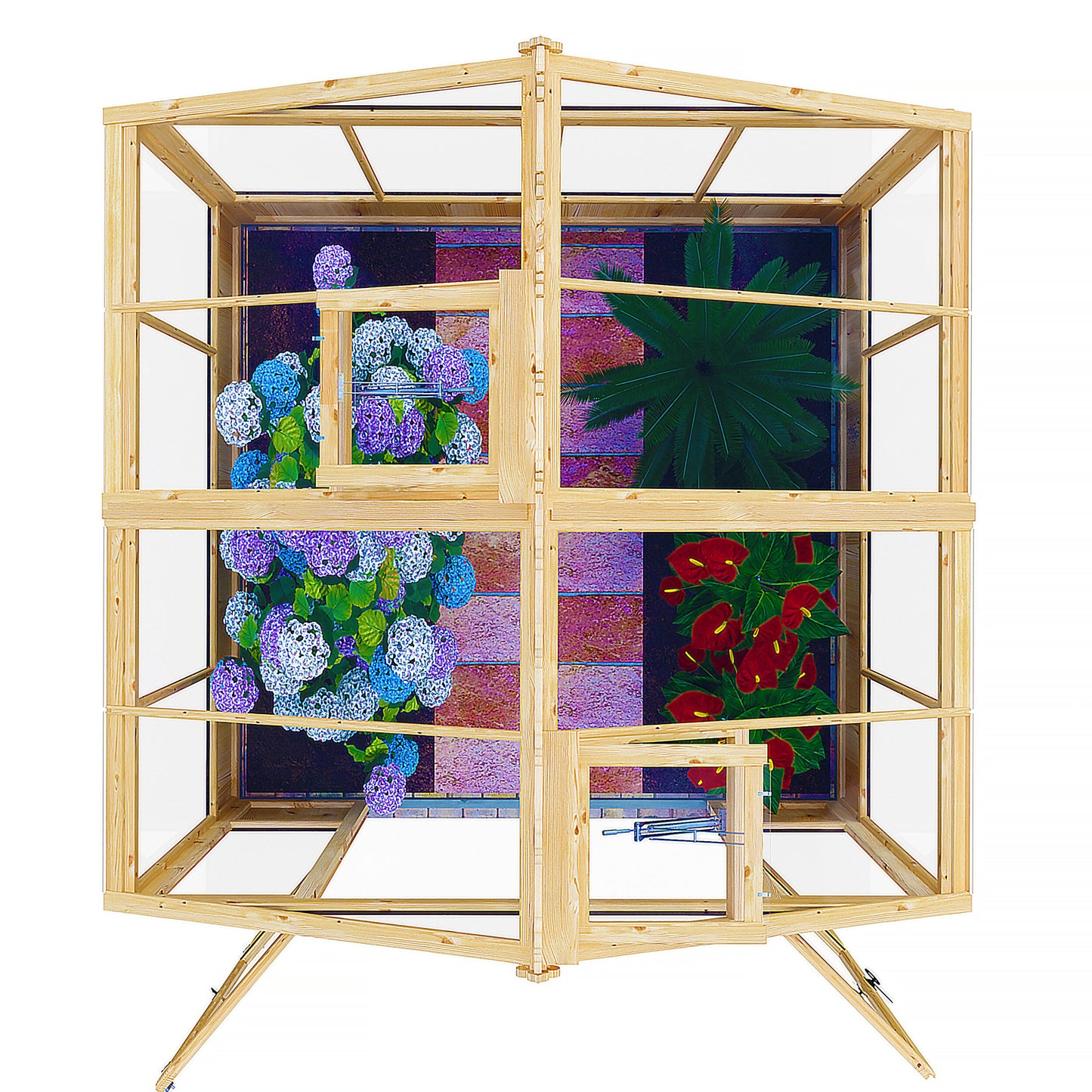 Holkham Greenhouse 8x8
