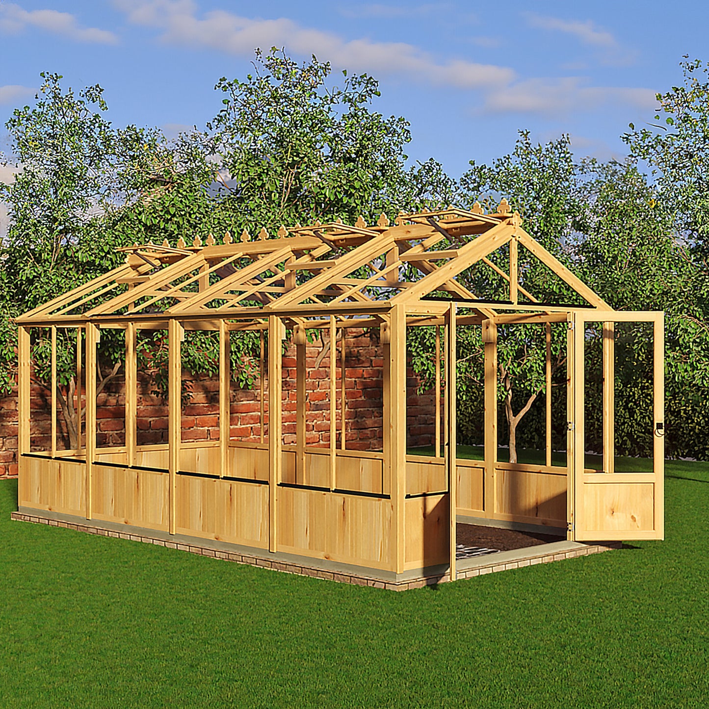 Holkham Greenhouse 8x16