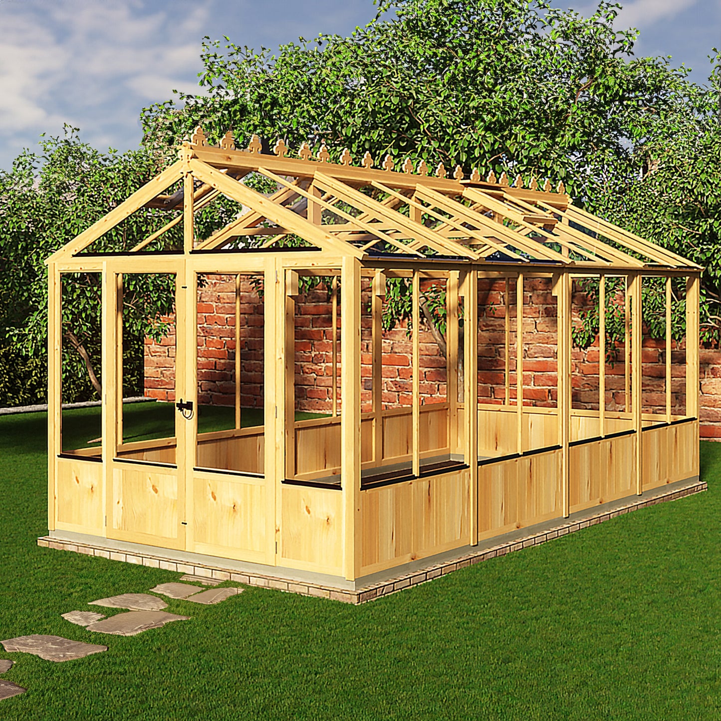 Holkham Greenhouse 8x16