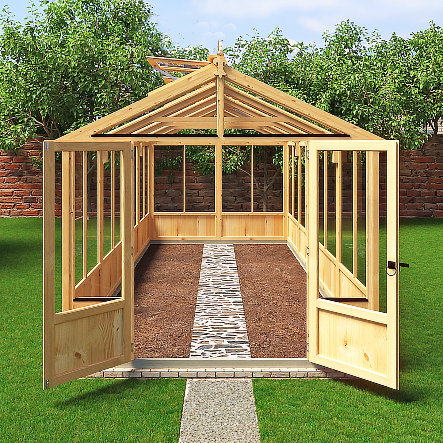 Holkham Greenhouse 8x16