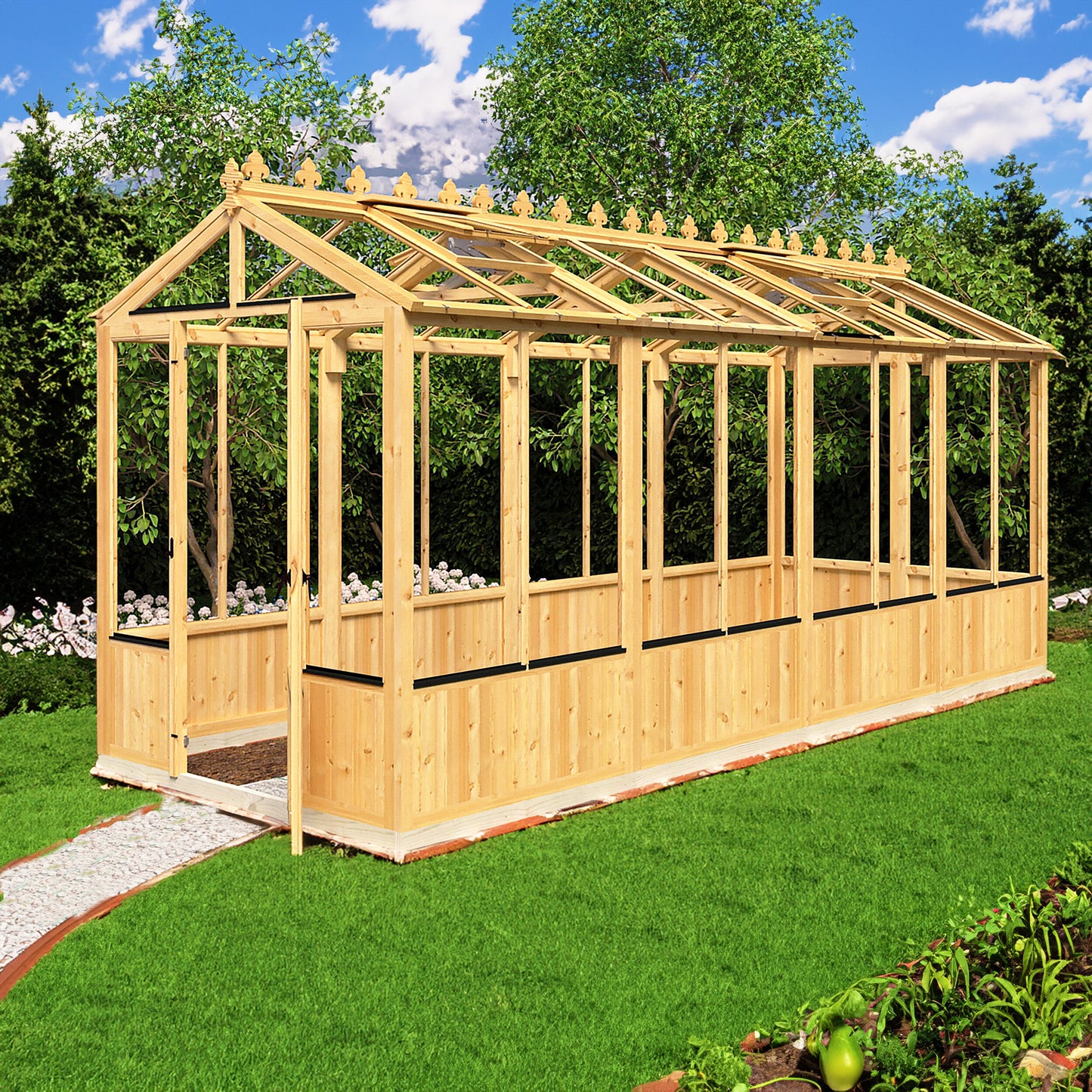 Holkham Greenhouse 6x16