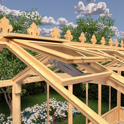 Holkham Greenhouse 6x16