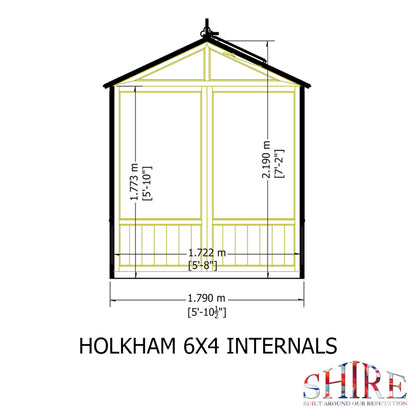 Holkham Greenhouse 6x4