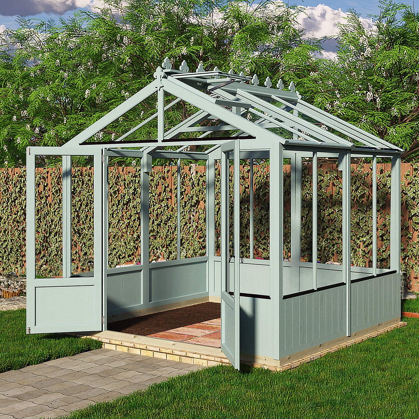 Holkham Greenhouse 8x8