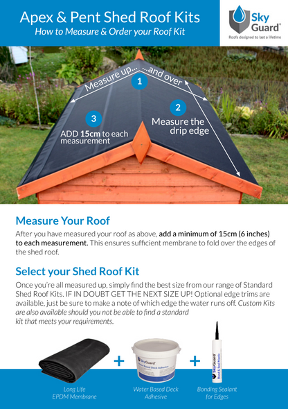 Sky Guard Rubber Roofing 20 Year Guarantee!