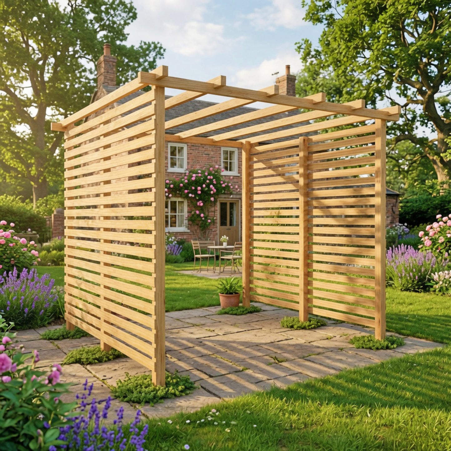 Pergola Kit 8x8 with Sides