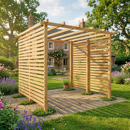 Pergola Kit 8x8 with Sides
