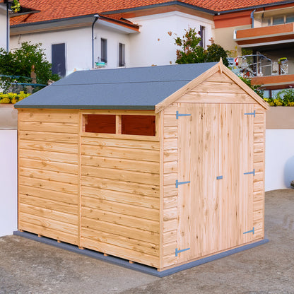Langley 8 x 6 Double Door Shiplap Shed