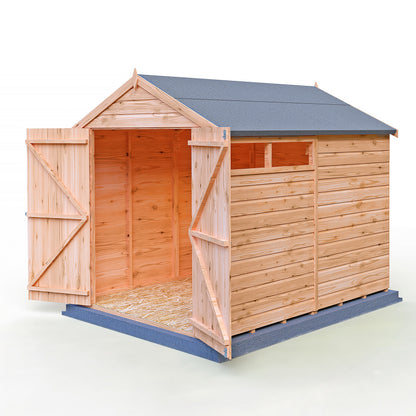 Langley 8 x 6 Double Door Shiplap Shed